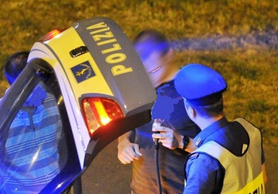 Guida in stato di ebbrezza, 5 patenti ritirate a Nuoro nel fine settimana