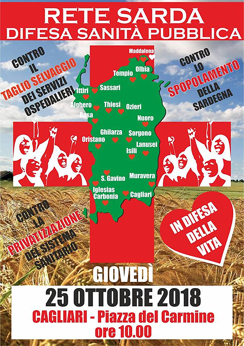 Cagliari, il comitato dei pazienti in corteo contro la Regione: esplode la protesta della sanità sarda