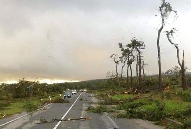 Tromba d’aria devasta il centro Sardegna: “E’ passato un uragano”