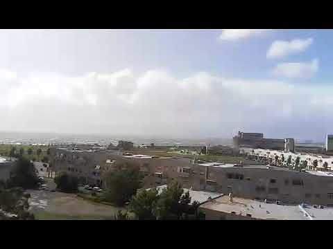 Alberi sulle auto e mare in burrasca, paura maltempo a Sant’Elia