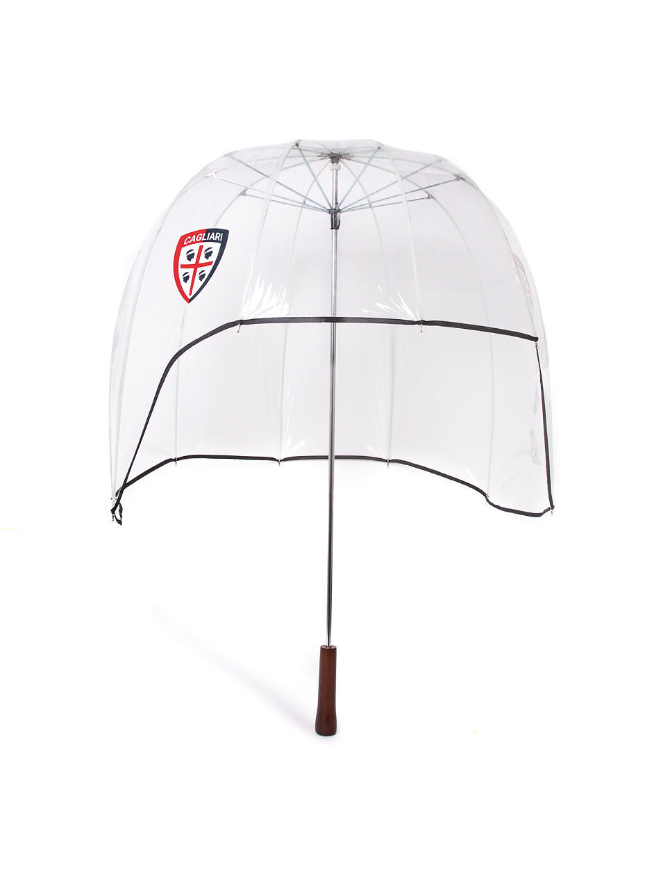 “L’ombrello del Cagliari? Allo stadio non si può usare”