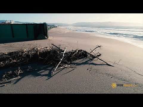 Caro Poetto, ti sei ripreso la natura che è tua: il VIDEO dal drone della spiaggia dopo la mareggiata