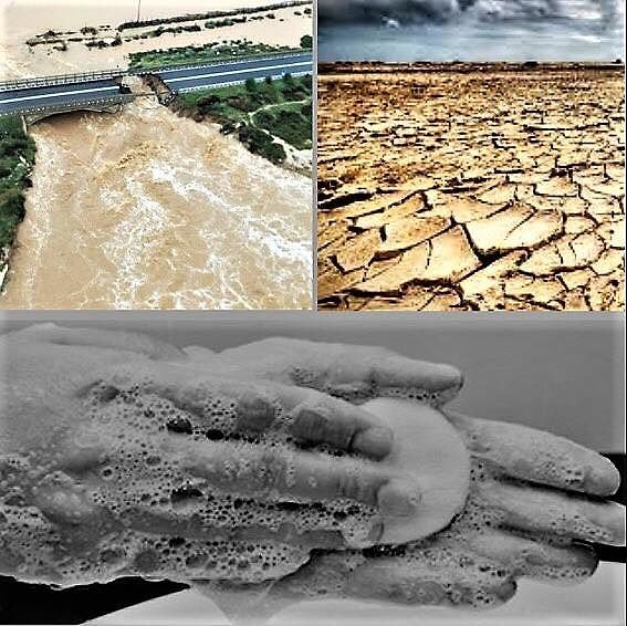 I risvolti della medaglia: troppa acqua/poca acqua, nel frattempo lavamose ste’ mani