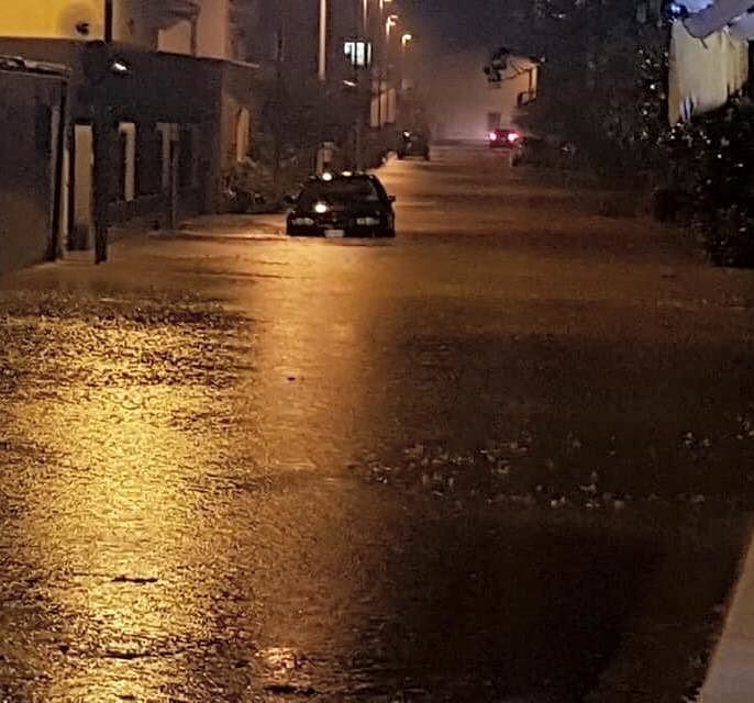 Solarussa sott’acqua nella notte, il grido d’aiuto dell’Oristanese: “Oggi come 5 anni fa…forza Sardegna”