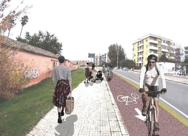 Cagliari, da via Vesalio fino a viale Marconi in bici: ecco la pista ciclabile di Pirri
