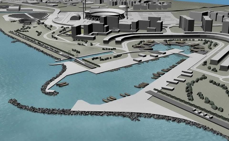 Cagliari, Sant’Elia cambia volto: ecco il porticciolo. In futuro il Parco degli Anelli e lo stadio