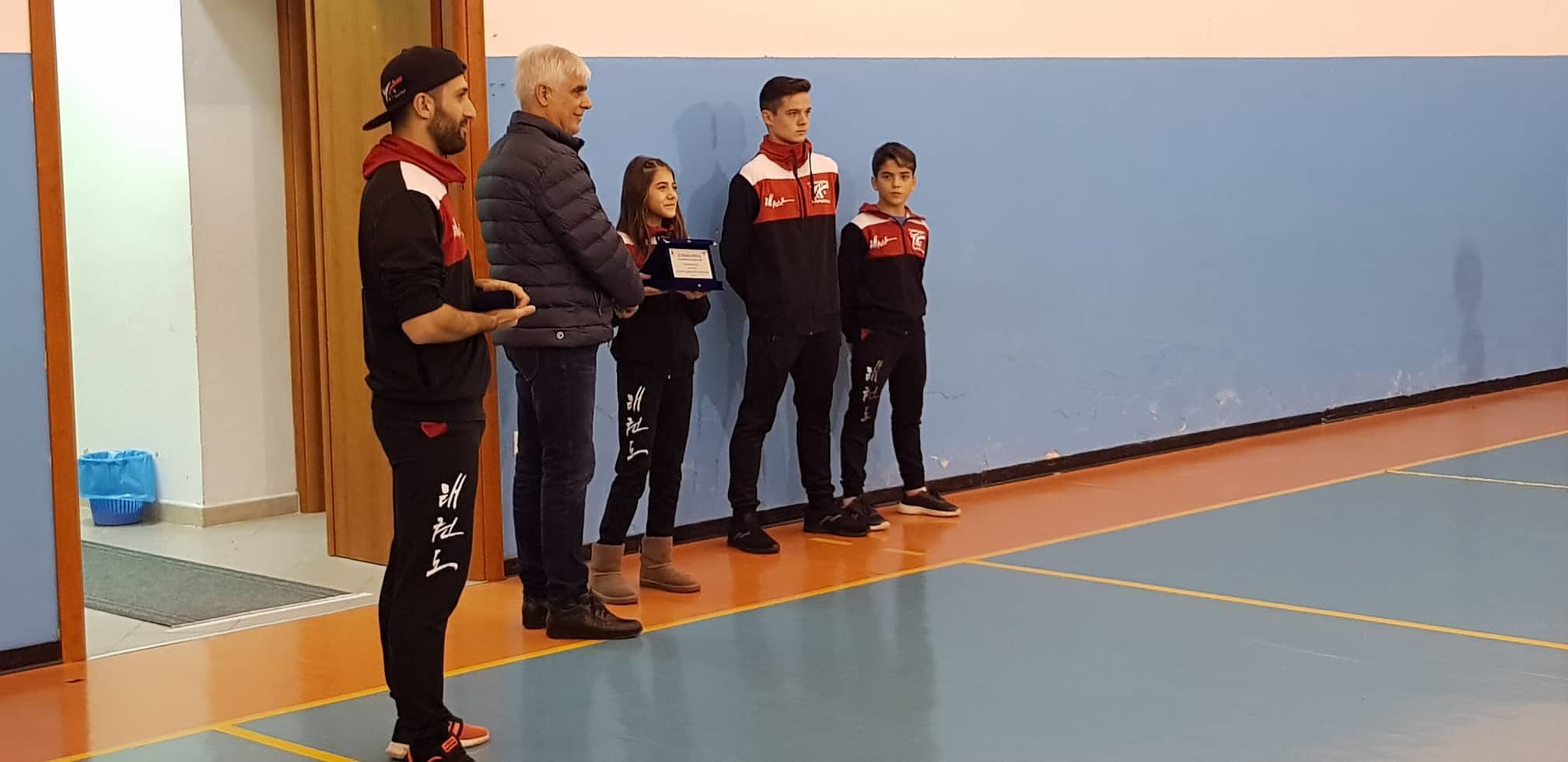 Capoterra, il sindaco Dessì premia gli atleti del tae kwon do e la campionessa Aurora Pinna