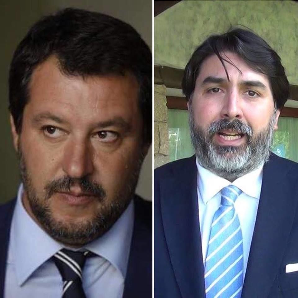 Salvini, ma anche Oppi e Cappellacci acclamano Christian Solinas candidato governatore