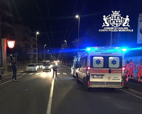 Cagliari, ragazzina investita sulle strisce in viale Marconi: è gravissima in Rianimazione