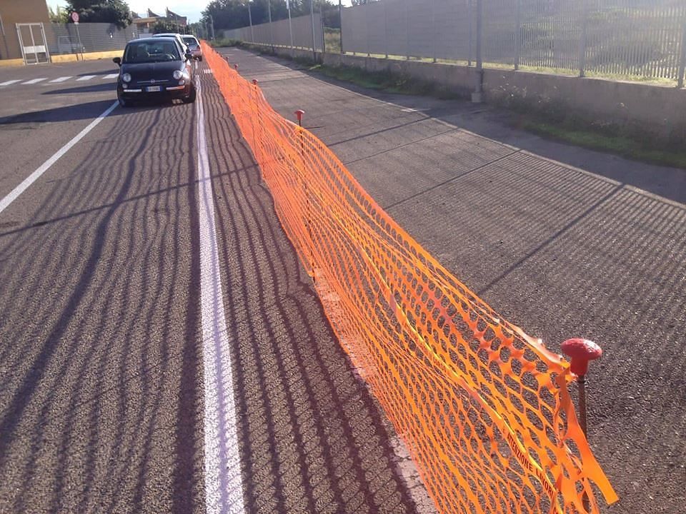 Cagliari, piste ciclabili a Terramaini: addio a 20 parcheggi vicino alla piscina
