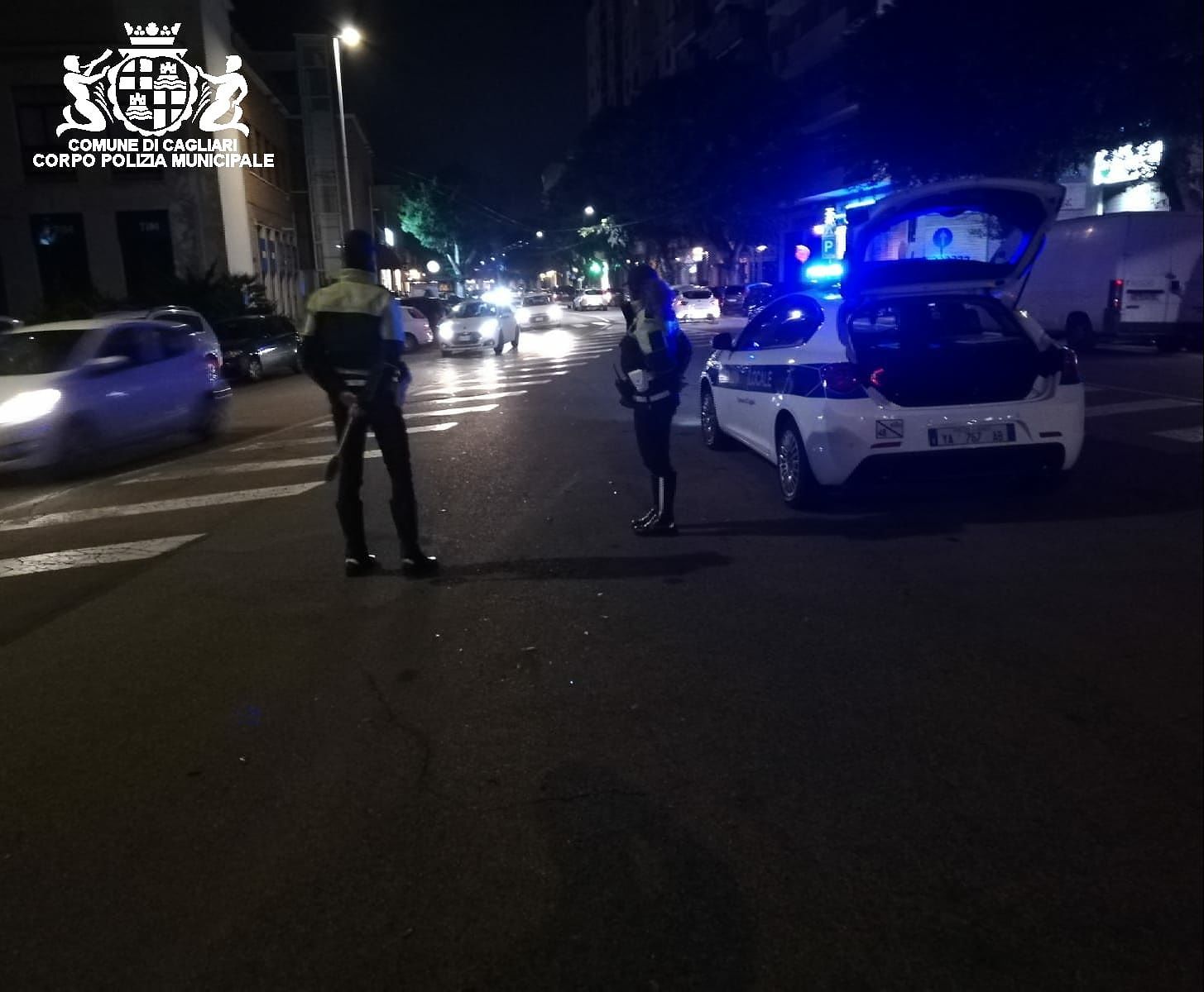 Cagliari, lotta all’alcol e alla guida senza cintura: i controlli della Municipale