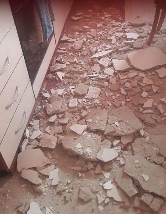 Ferita dal crollo dell’intonaco, sarà ospite in un B&B a Carbonia