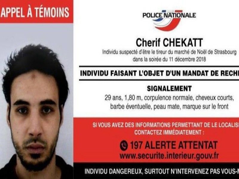 Strage ai mercatini natalizi di Strasburgo, Cherif Chekatt ucciso dalla polizia