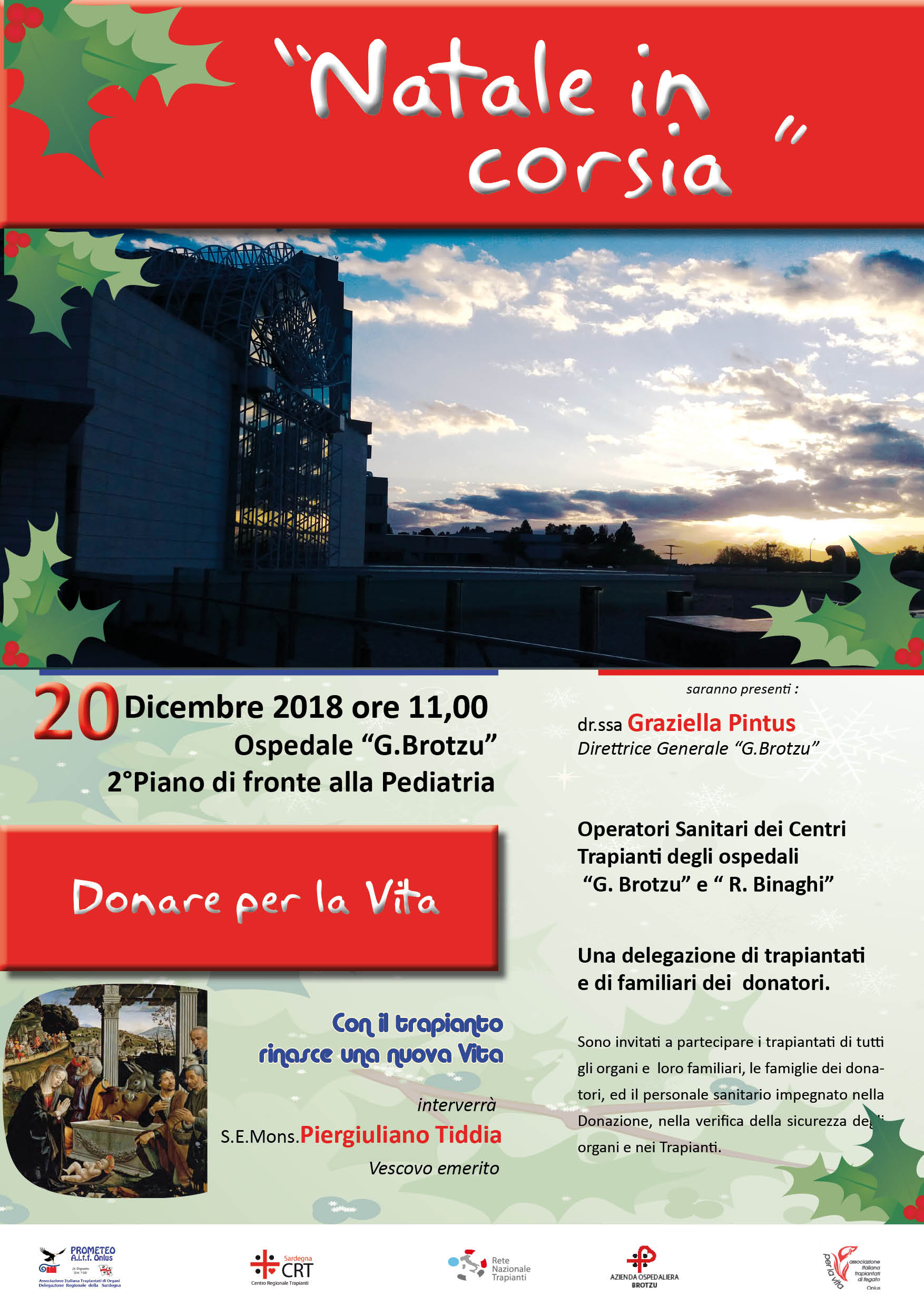 A Cagliari la nona edizione di “Natale in Corsia”