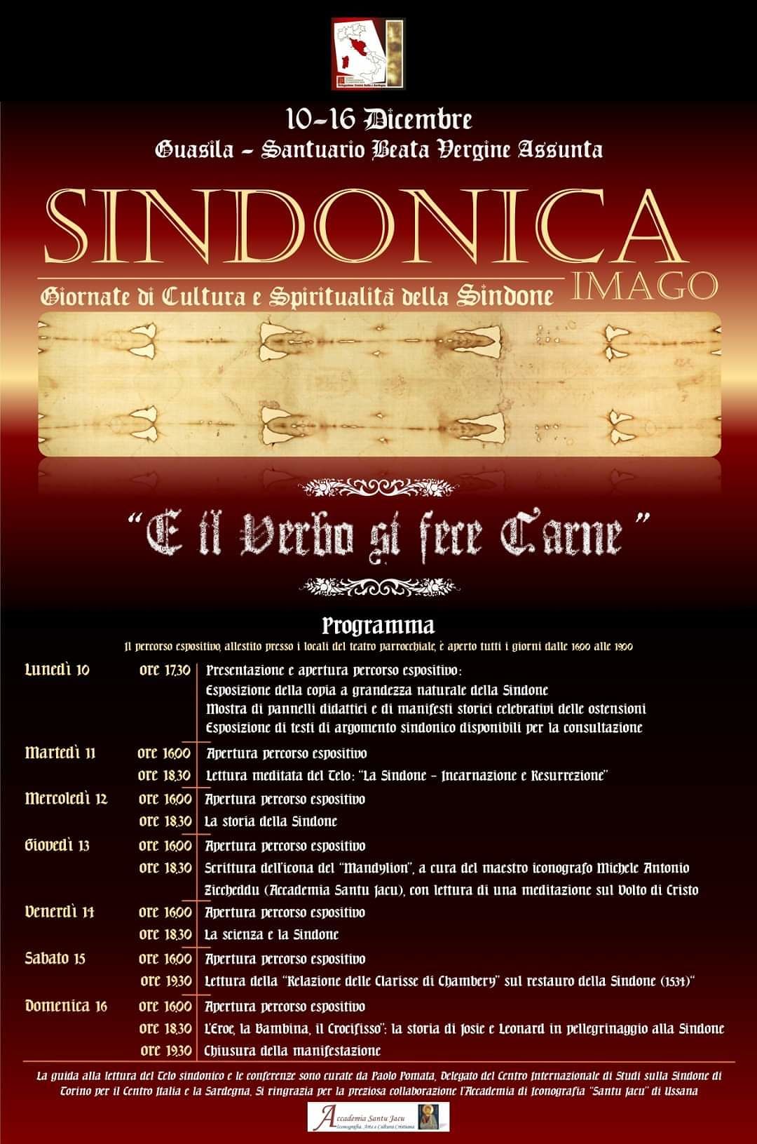 Sindonica Imago – E il Verbo si fece Carne