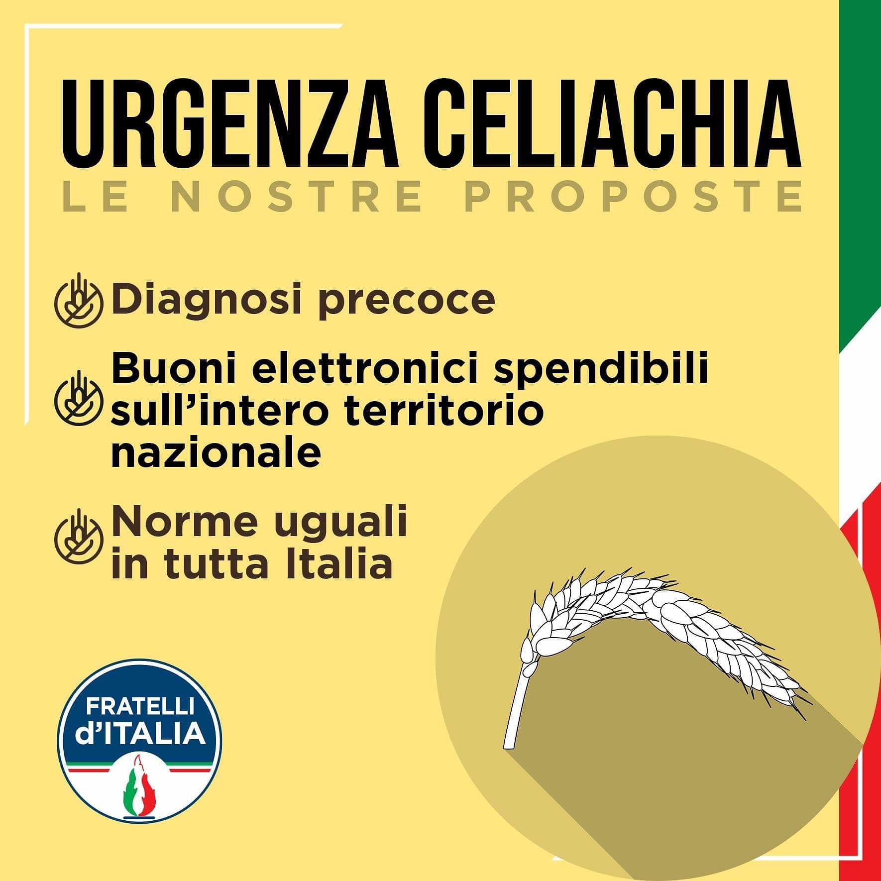 Una legge speciale per i sardi affetti da celiachia: “Addio buoni cartacei e intoppi burocratici”