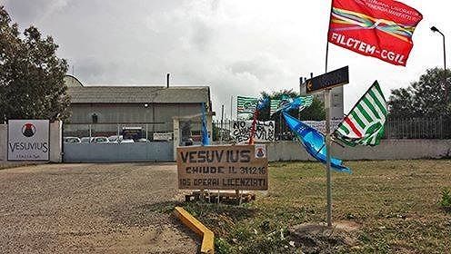 Assemini, speranze per gli operai Vesuvius: in arrivo nuovo investimento e 200 posti di lavoro
