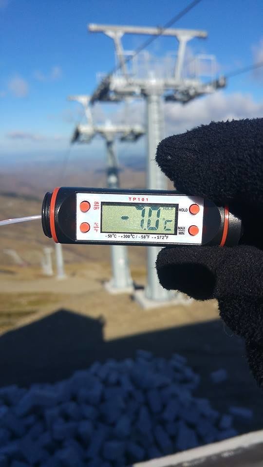 Arriva il grande freddo in Sardegna: -7 gradi sul Bruncu Spina, ma ancora niente neve