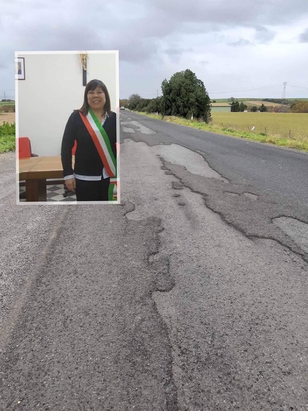 Disastro Sp 54, la sindaca scrive alla Provincia: “Un anno dopo ancora nessun intervento”