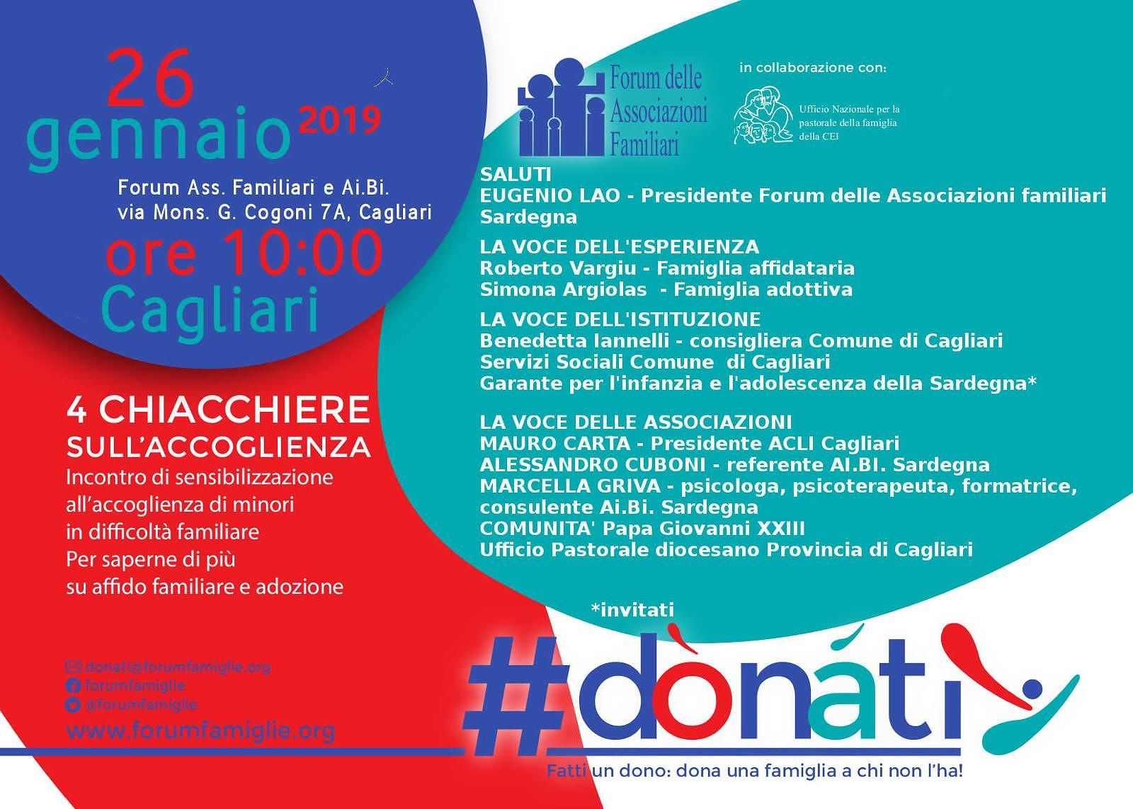 Dona una famiglia a chi non ce l’ha: incontro del Forum delle associazioni familiari e AI.BI.