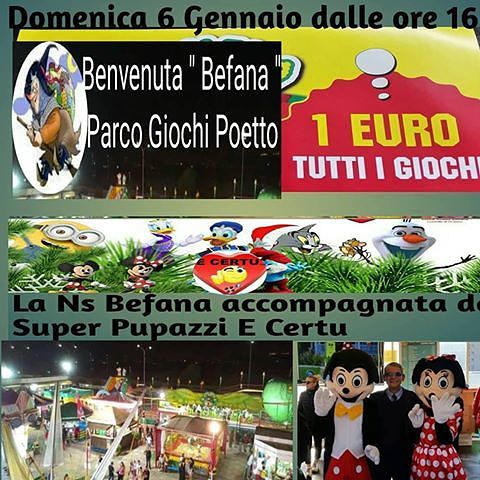Benvenuta Befana, domenica il Poetto si trasformerà in una piccola Disneyland per i bambini