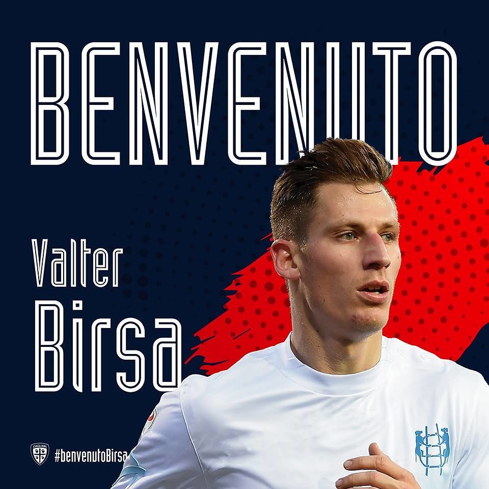 Cagliari: ufficiale l’arrivo di Birsa. Dessena verso l’addio