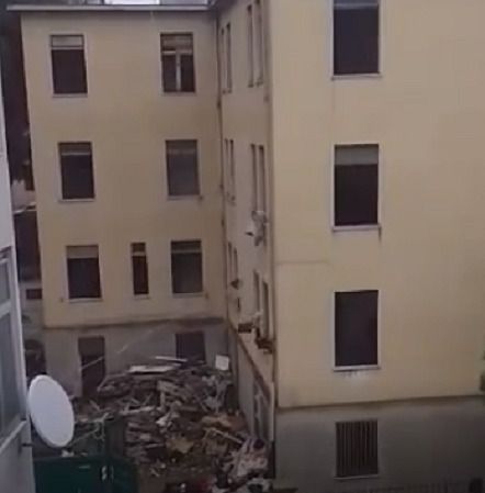 Cagliari, via Flumentepido: nel bunker dello spaccio 180 metri cubi di siringhe, materassi e spazzatura