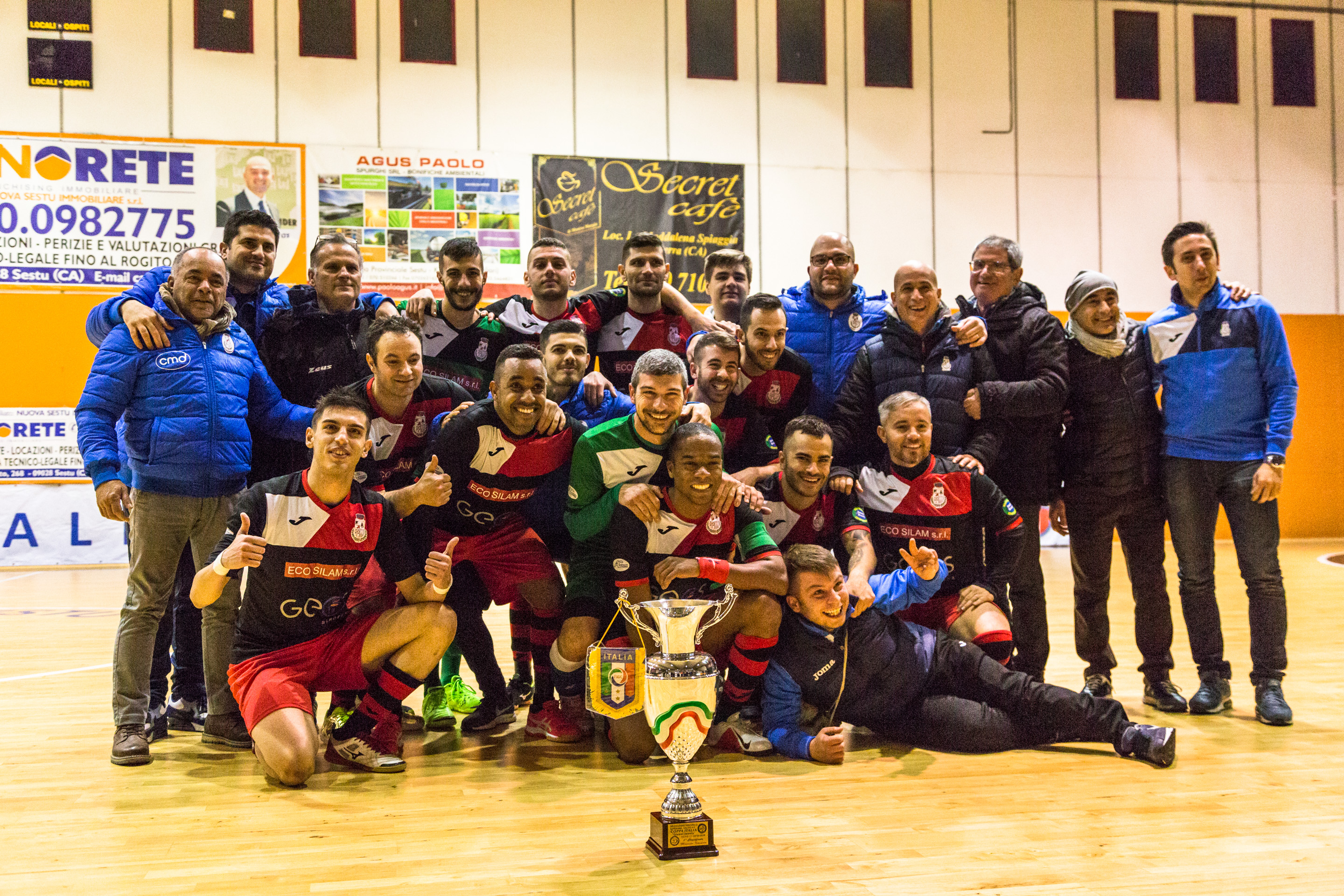 La Kosmoto Monastir vince la Coppa Italia, grande festa nel nome dell’indimenticato Gianni Asunis