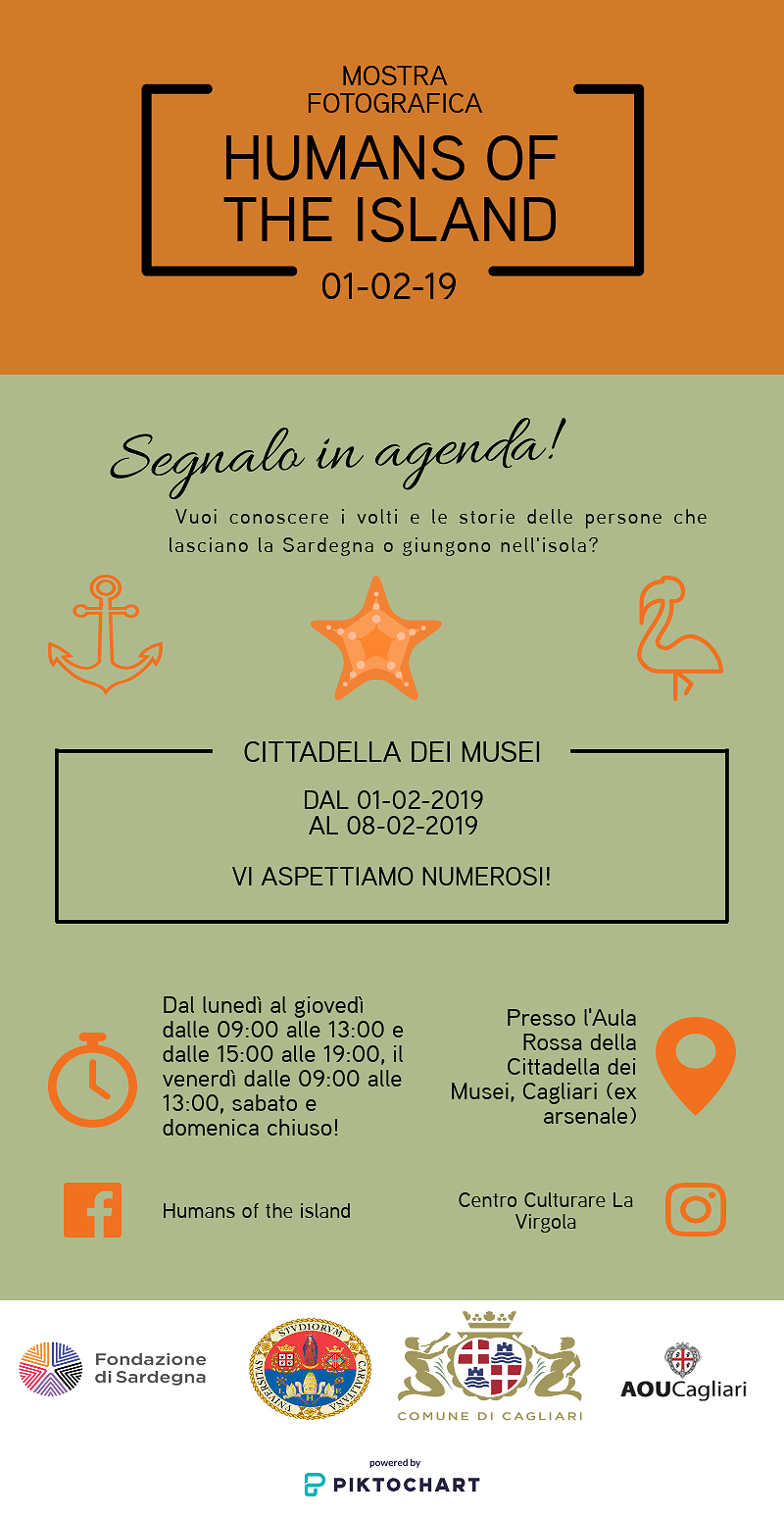 A Cagliari la mostra fotografica “Humans of the Island”