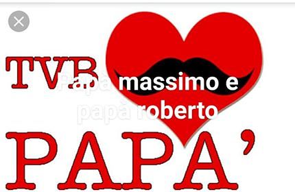 19 marzo: auguri ai papà Roberto e Massimo