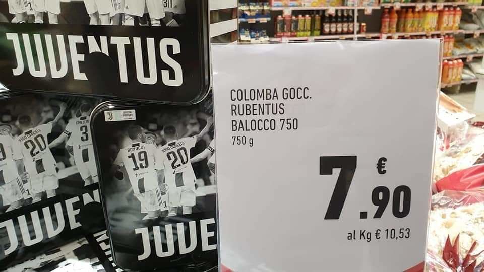 “Colomba Rubentus”, lo scherzo finisce sui social. Dipendente di un market di Oristano nei guai