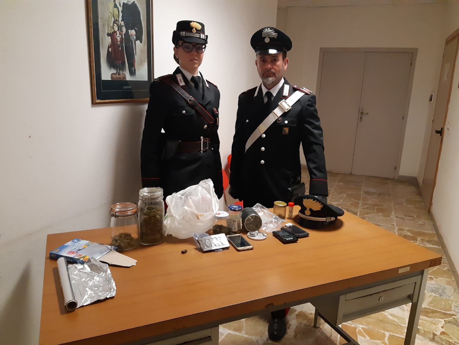 Spaccio di droga in un’abitazione a Guspini, in manette un 53enne