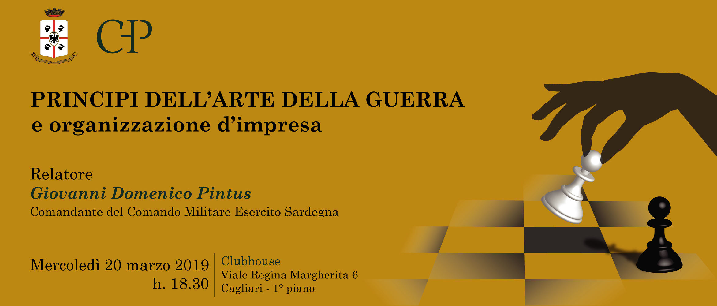 Principi dell’arte della guerra e organizzazione d’impresa: dibattito a Cagliari