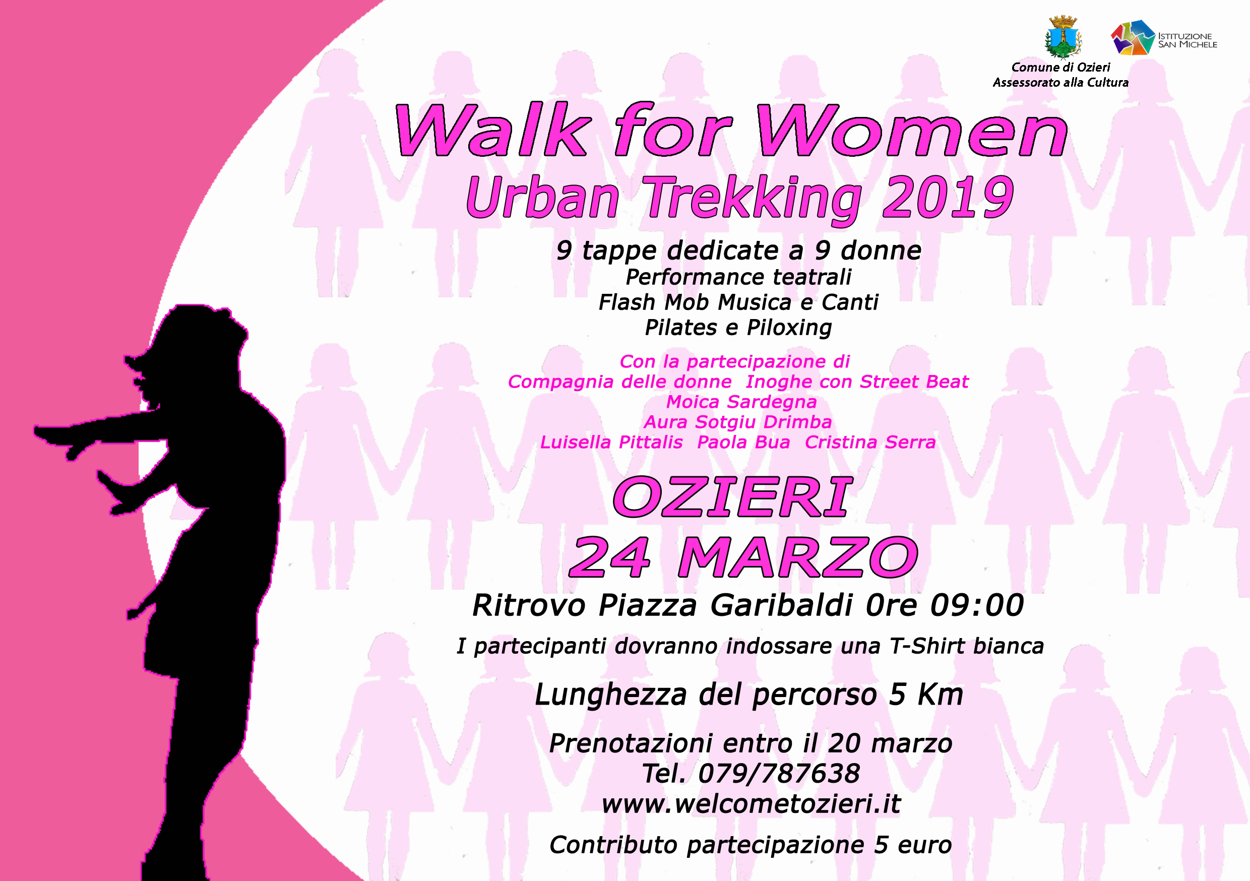 Walk for women: Urban Trekking a Ozieri