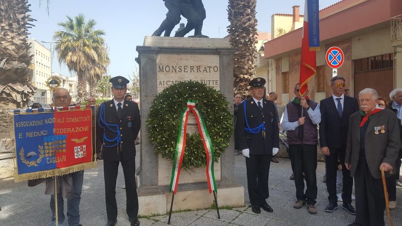 Pirri e Monserrato unite per festeggiare la Liberazione: “Hanno sventolato solo le bandiere italiane”