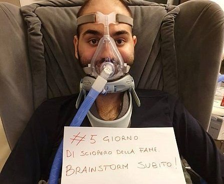 Dodici giorni di sciopero della fame per Paolo Palumbo, malato di Sla: “Voglio una cura, sostenetemi”