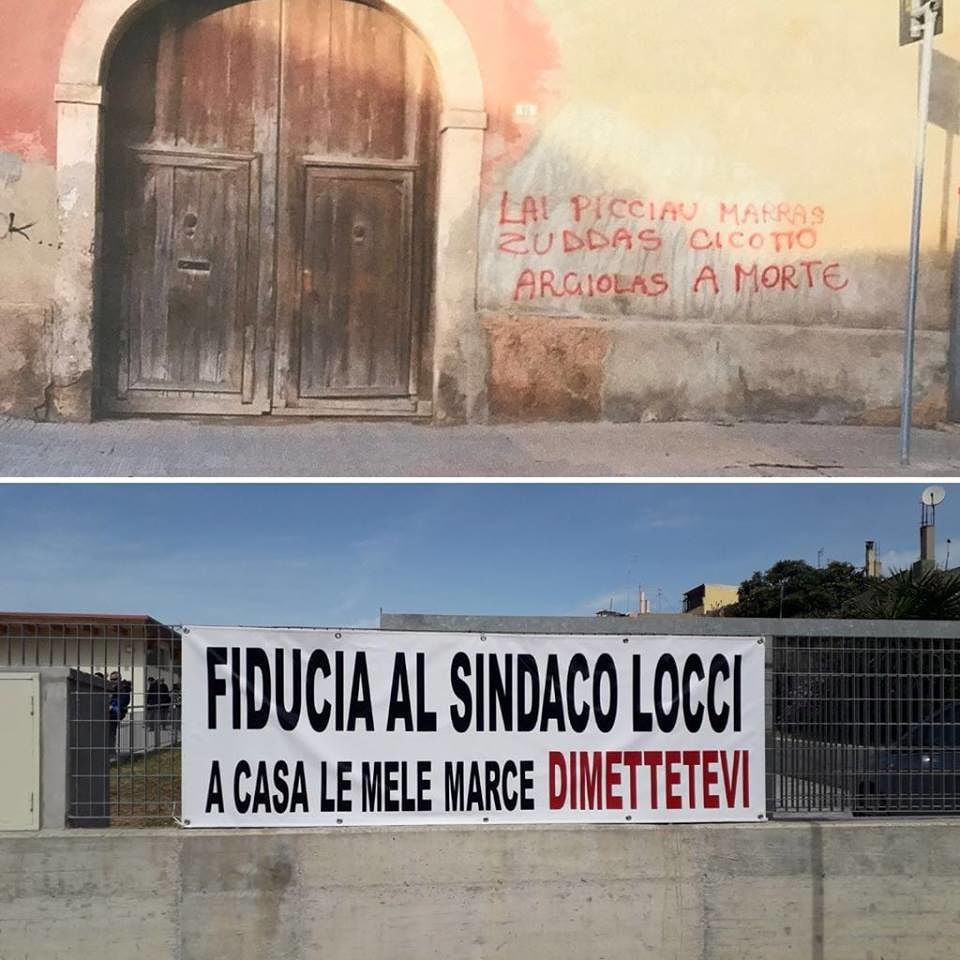 “Monserrato, un anno dopo le minacce agli amministratori nessun colpevole: nessuno punito per quei vili gesti”