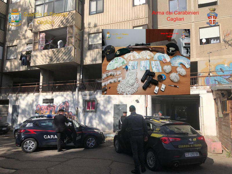 Cagliari, maxi centrale dello spaccio a Sant’Elia: migliaia di dosi di droga nascoste negli ascensori