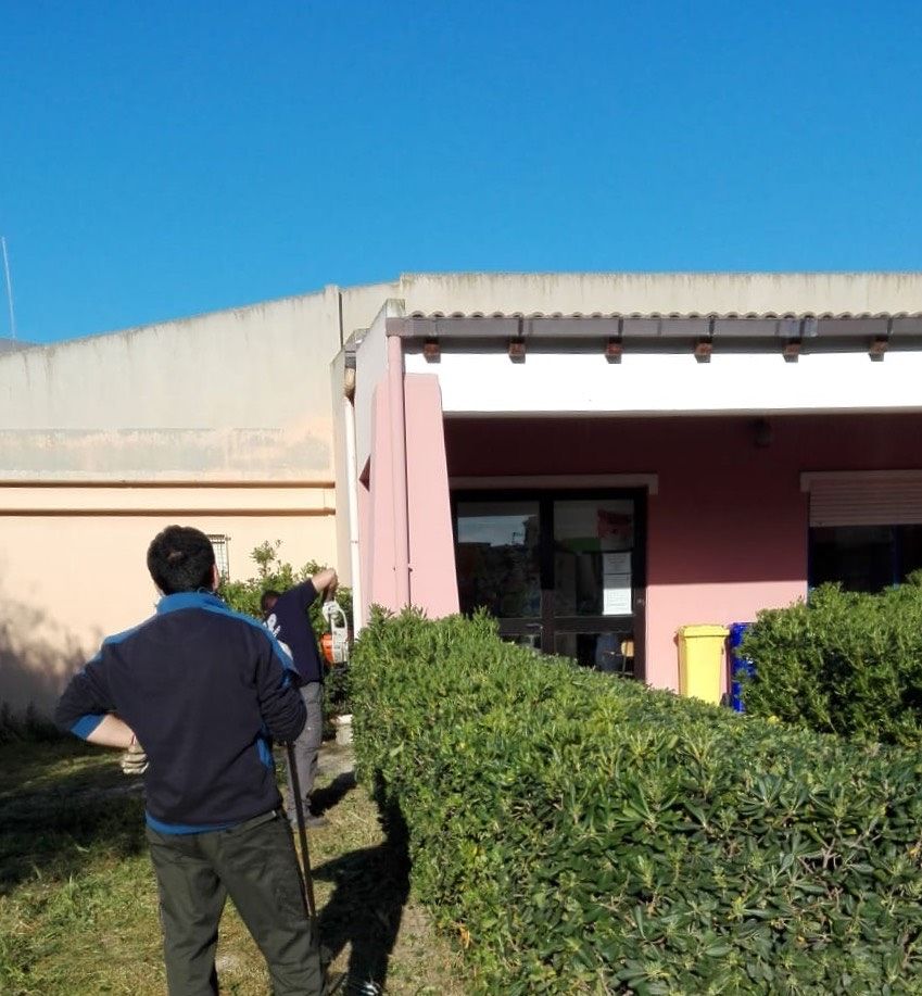 Quartu, senza manutenzione da un anno: sistemato il cortile dell’asilo di via Milano