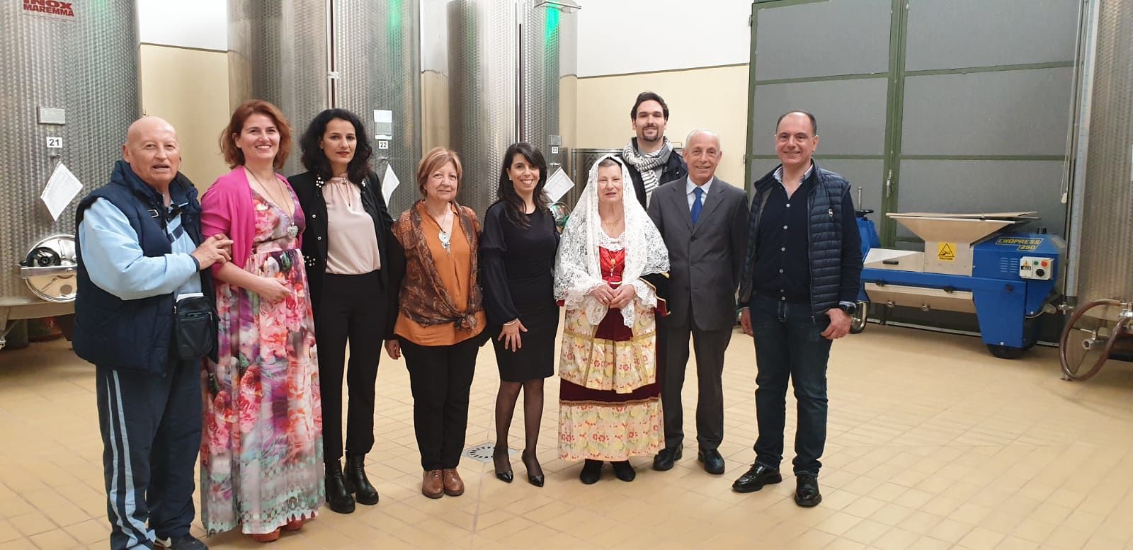 Trenta futuri chef americani a Selargius per scoprire la bontà del mirto e la longevità dei sardi