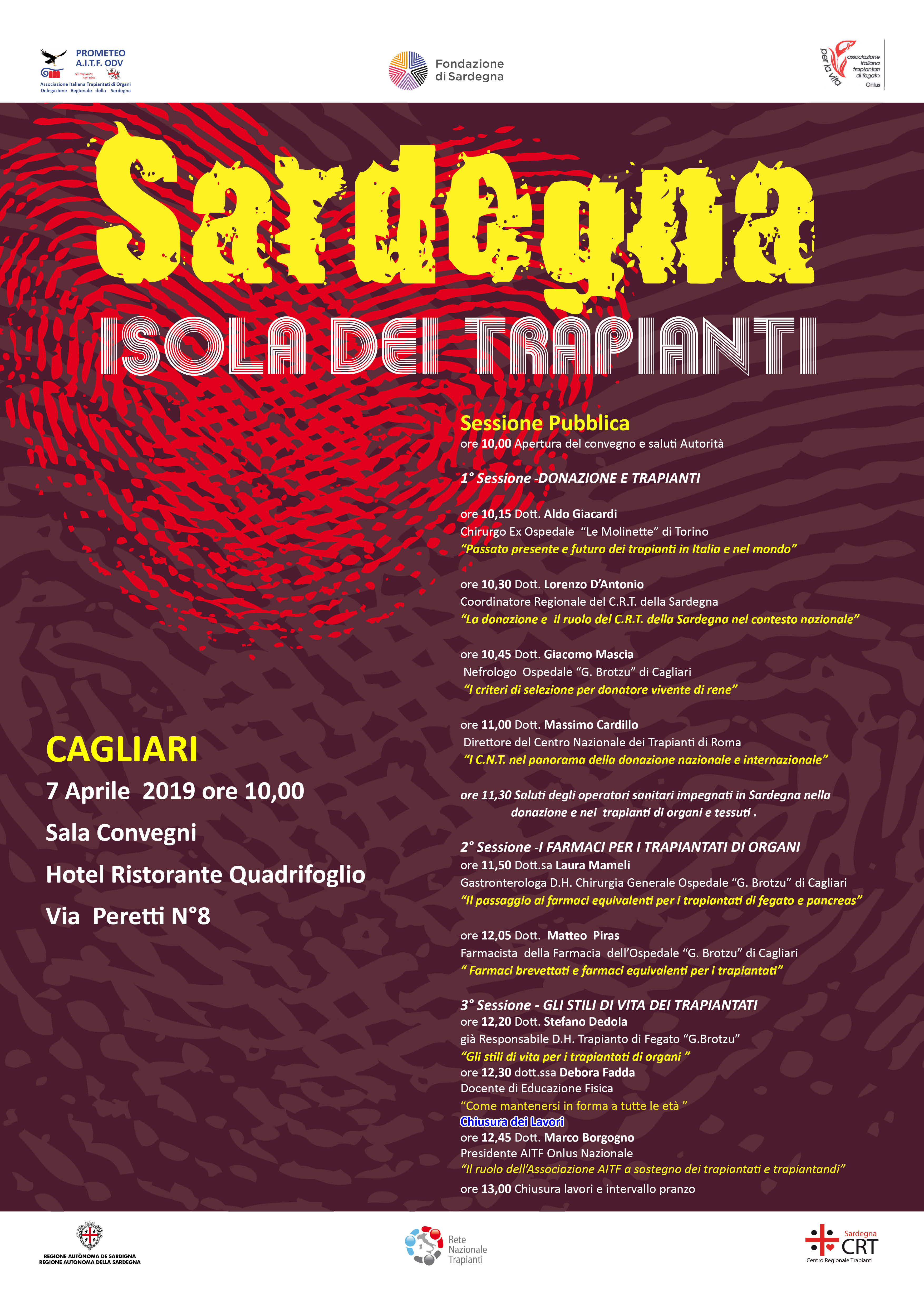 A Cagliari un convegno su donazione e trapianto di organi