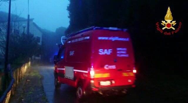 Serpeddì, salvati dai vigili del fuoco due ciclisti dispersi nella nebbia: spaventati e infreddoliti