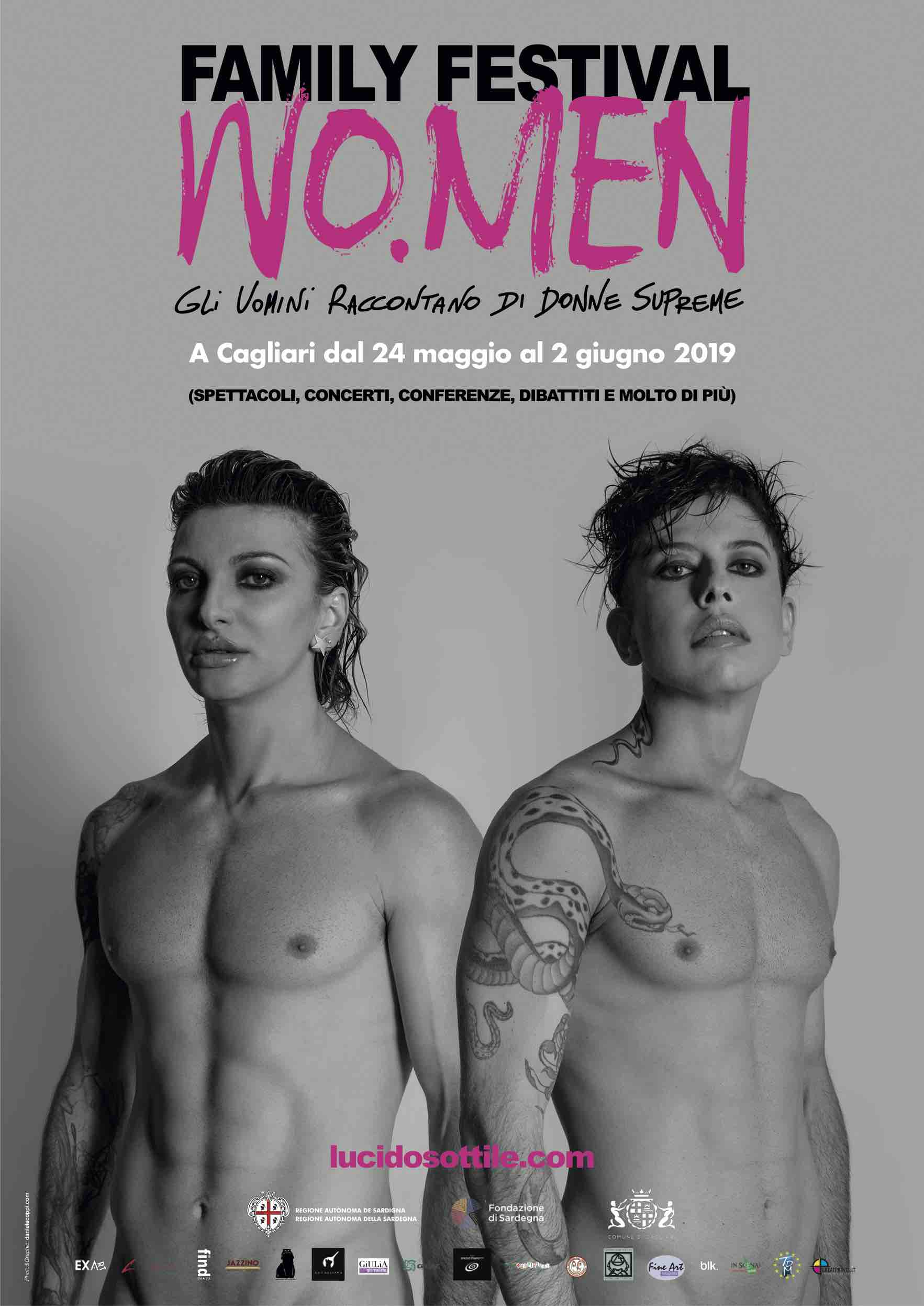 “Wo.Men: gli uomini raccontano di donne supreme”: a Cagliari la 5^ edizione del Family Festival