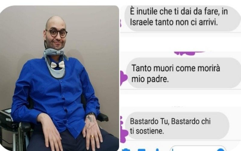 Insulti choc contro Paolo Palumbo: “Tanto muori come morirà mio padre”