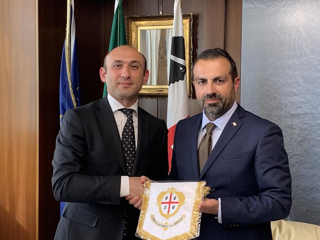 Visita ufficiale in Consiglio dell’ambasciatore dell’Azerbaigian