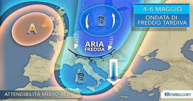 Sardegna, irruzione artica e freddo in arrivo: weekend da battere i denti in tutta Italia