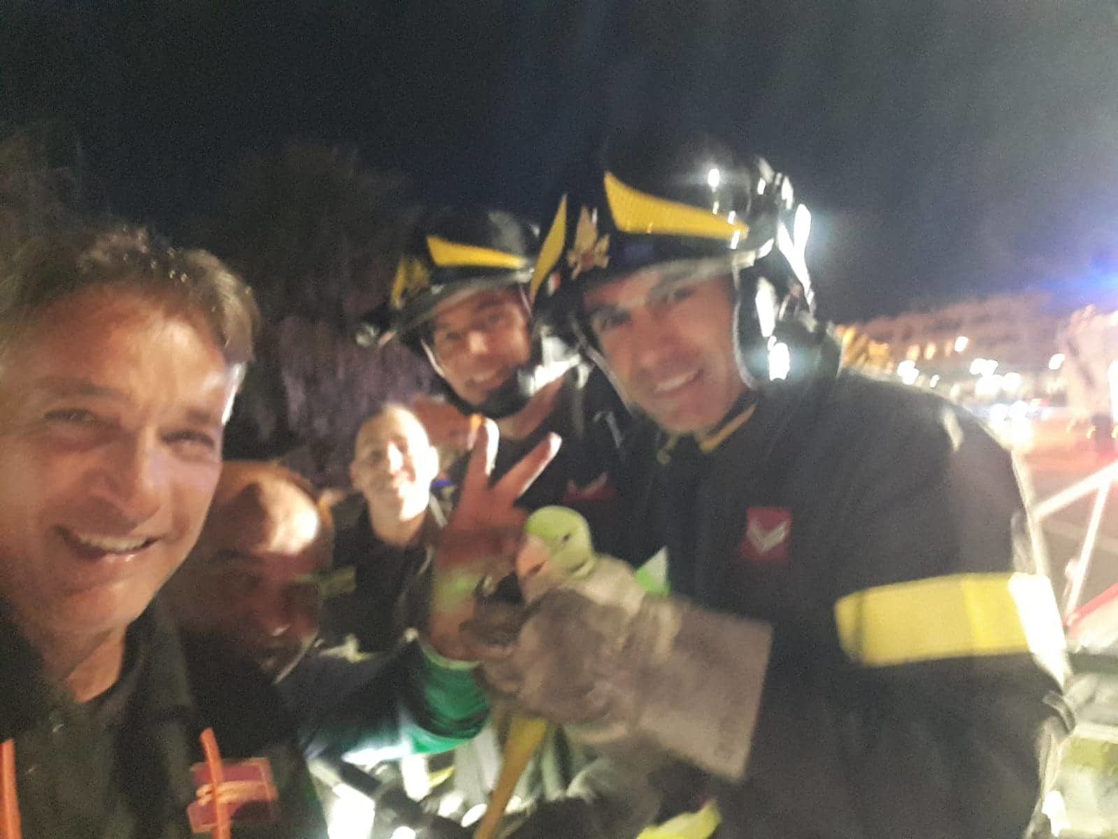 Flay, il pappagallino scappa spaventato dal chihuahua: braccato dalle cornacchie, lo salvano i vigili del fuoco