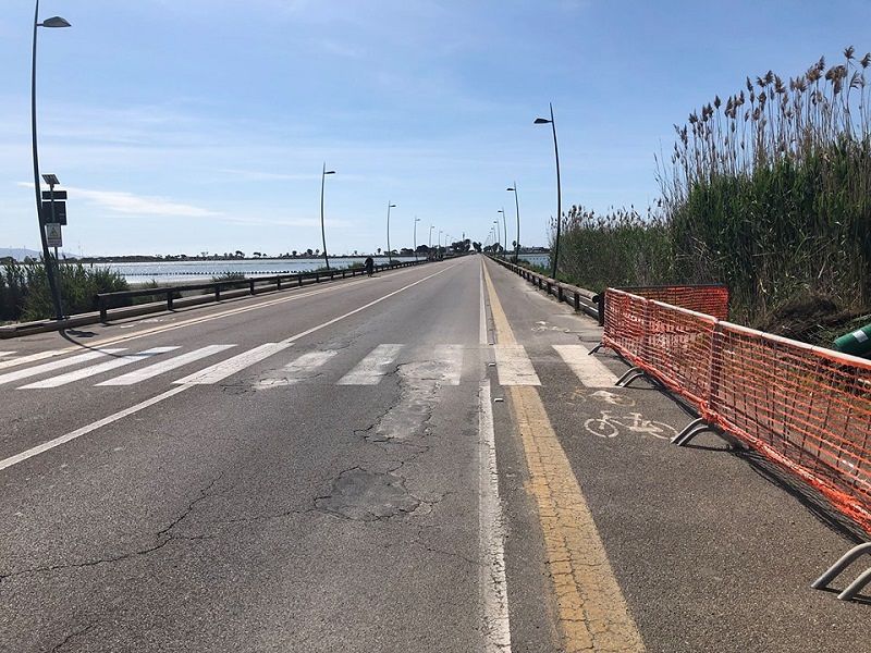 Quartu, da lunedì riapre il lungosaline di viale Colombo: ecco chi potrà passare