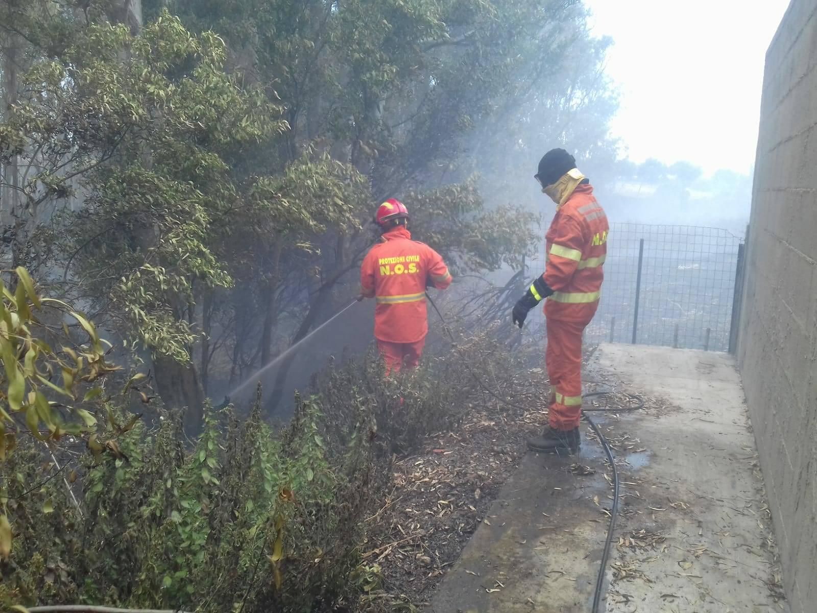 Molentargius, tornano gli incendiari: fiamme nel cuore del parco