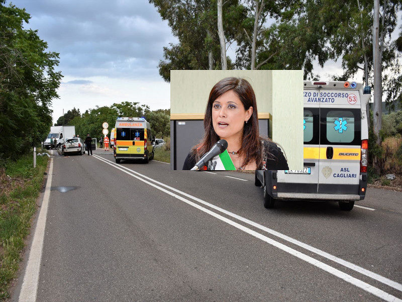 Scontro mortale sulla Sulcitana, Carla Medau: “Regione e Anas zitti sulle 4 corsie, statale sempre più pericolosa”